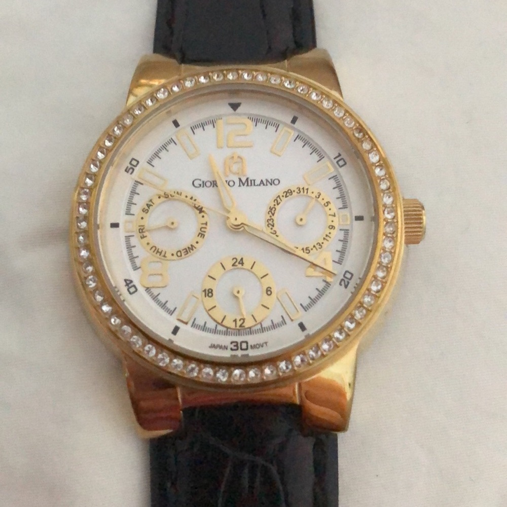 Ladies watch Italian import Giorgio Milano. 6 months old. Worn 1x 2nd hand.